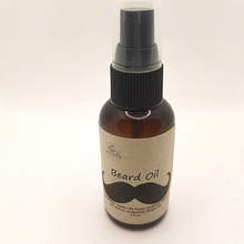 Load image into Gallery viewer, Natural Beard Oil Vetiver Grapefruit & Ginger 2oz