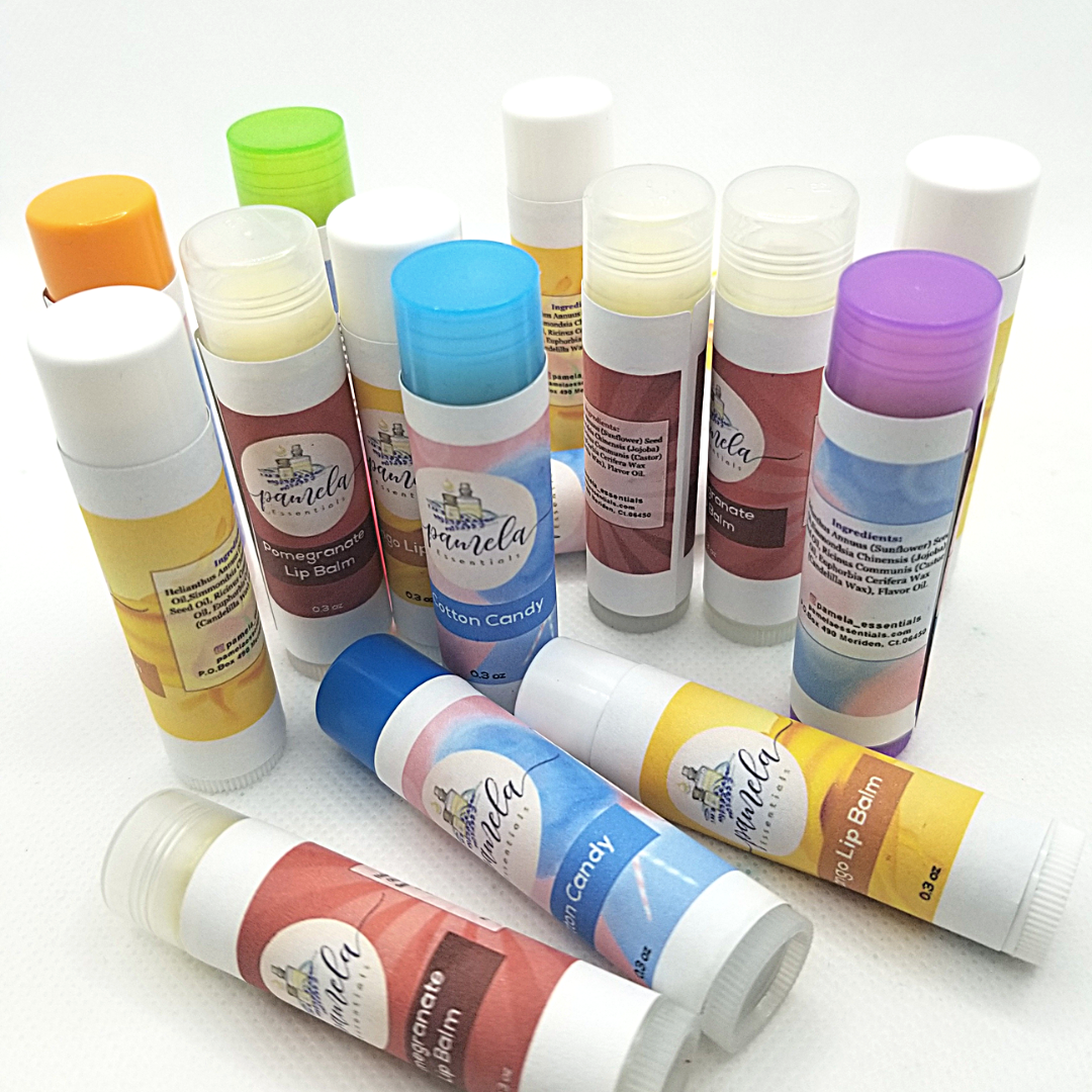 Organic Cotton Candy Lip Balms Lip Balm Pamela Essential Pamela