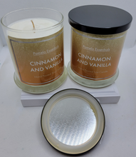 Load image into Gallery viewer, Cinnamon And Vanilla Handmade Soy Candle 8.9 oz.