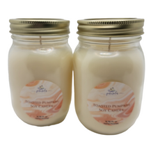 Load image into Gallery viewer, Toasted Pumpkin Hand Poured Soy Candle 12.30 fl oz.