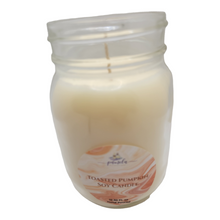 Load image into Gallery viewer, Toasted Pumpkin Hand Poured Soy Candle 12.30 fl oz.