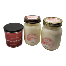 Load image into Gallery viewer, Handmade Natural Apple Harvest Soy Candles
