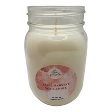 Load image into Gallery viewer, Handmade Natural Apple Harvest Soy Candles