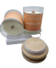 Load image into Gallery viewer, Ginger-&-Spice-Organic-Handmade-Soy-Candle-8.9-oz.jpg