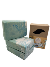 Load image into Gallery viewer, Ocean Breeze Bar Soap (Set of 2) Natural Handmade
