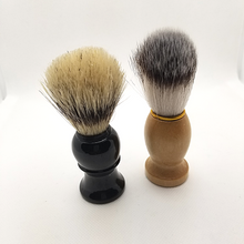 Load image into Gallery viewer, Men&#39;s Wooden Handle Shaving Brush
