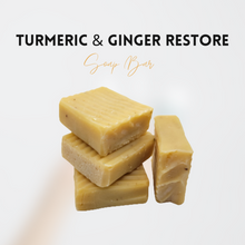 Load image into Gallery viewer, Turmeric and Ginger Restore Bar Soap (set of 2)
