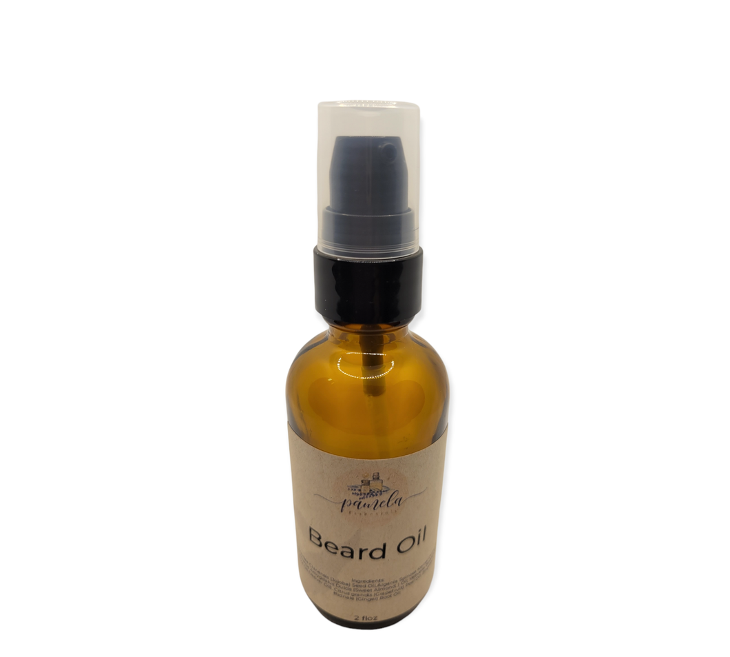 Natural Handmade Organic Beard Oil 2 Fl Oz