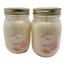 Load image into Gallery viewer, Toasted Pumpkin Hand Poured Soy Candle 12.30 fl oz.
