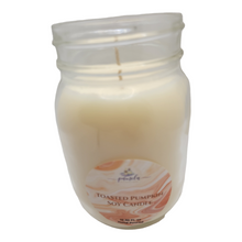 Load image into Gallery viewer, Toasted Pumpkin Hand Poured Soy Candle 12.30 fl oz.
