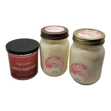 Load image into Gallery viewer, Handmade Natural Apple Harvest Soy Candles
