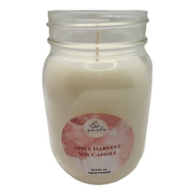 Load image into Gallery viewer, Handmade Natural Apple Harvest Soy Candles
