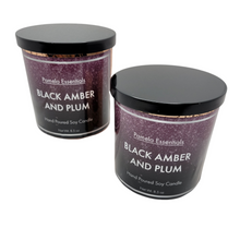 Load image into Gallery viewer, Natural-Black-Amber-&amp;-Plum-Soy-Candles-8.5oz.jpg
