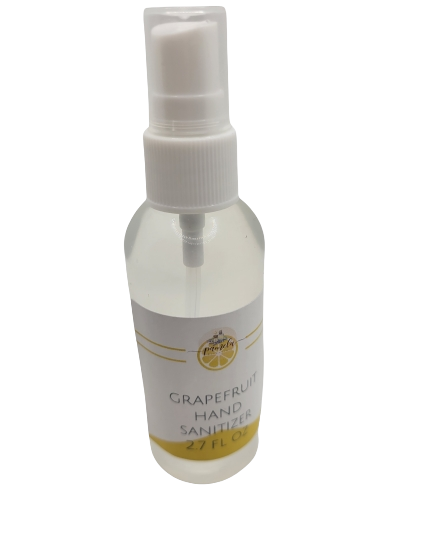 Grapefruit Handmade Organic Hand Sanitizer 2.7 oz.