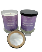 Load image into Gallery viewer, Lavender &amp; Baby Powder Soy Candles 8.9oz
