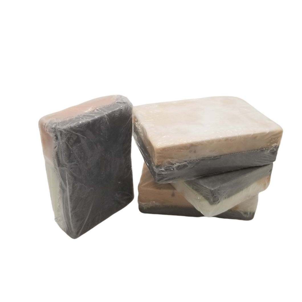 Handmade Natural Rose Clay Soothing Charcoal Soap Bar